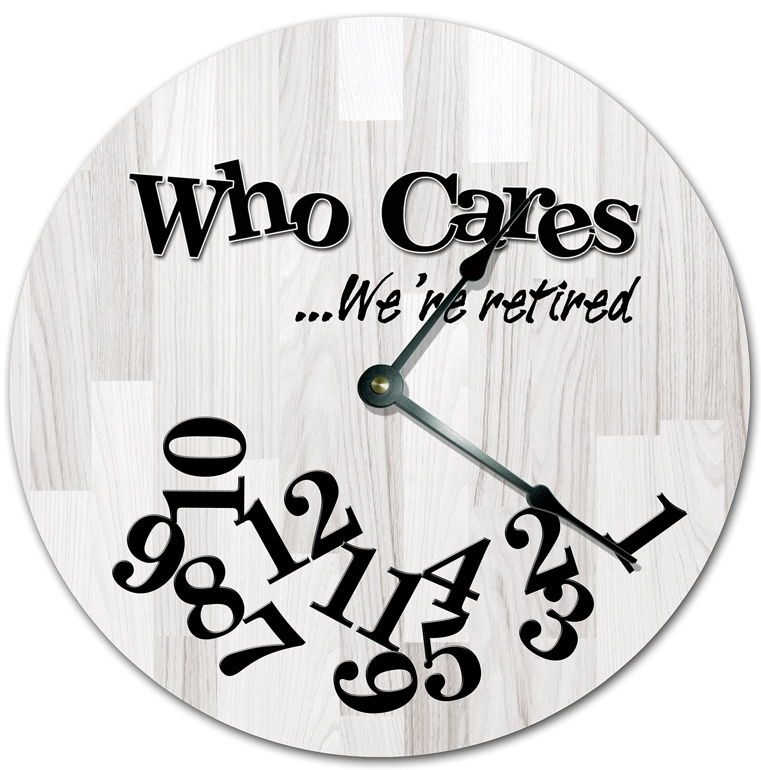 Horloge murale en bois silencieuse sans tic-tac pour chambre sereine