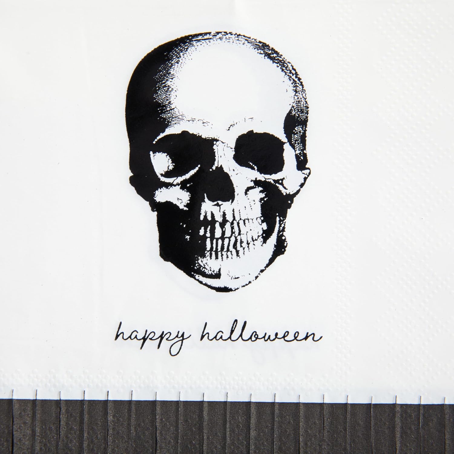 C.R. Gibson Apothecary Disposable Dinner 3-Ply Napkins and Bathroom Guest Towels for Halloween Parties, 4.2" x 8", 16-Count