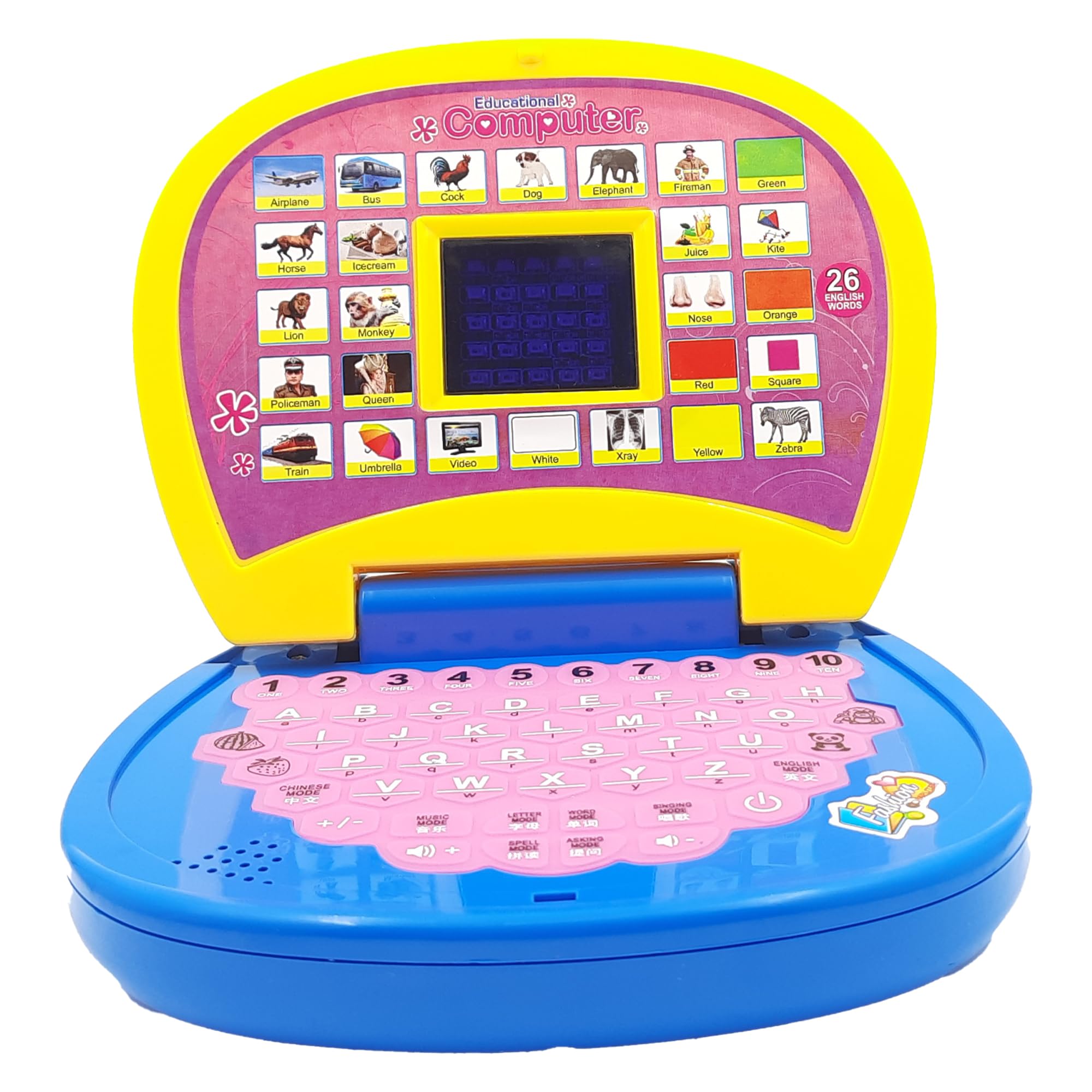 KiddyBuddy Kids Computer Toy Baby Laptops for Kids 1 2 3-6 Years Activity Electronics Number & Alphabet Charts for Kids Learning Educational Toy with Sound and Music,Toys for Kids (B0CRB5PPS2) Amazon Price History, Amazon Price Tracker