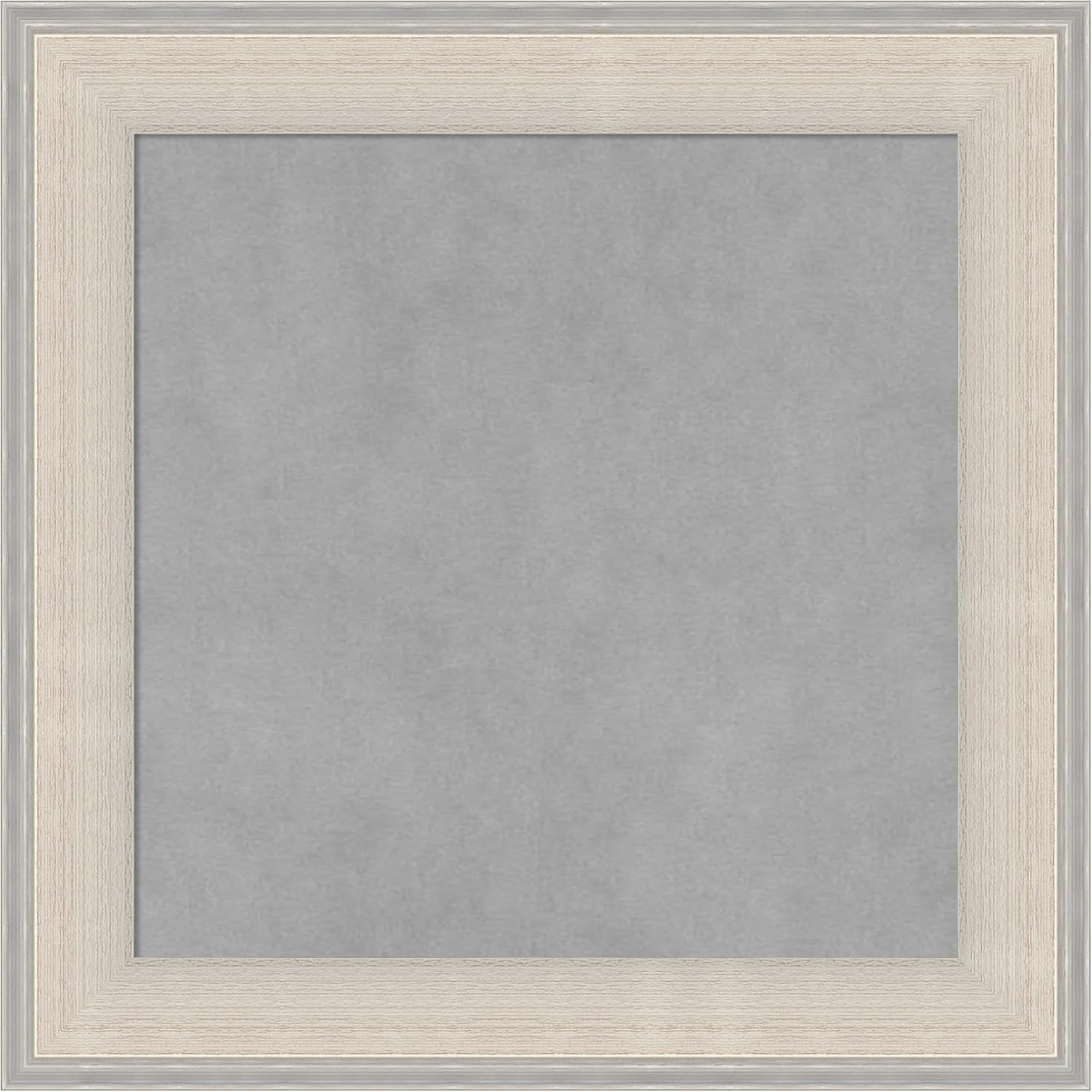 Amanti Art White Framed Magnetic Board 23x35 Large Vision Board for use with Magnets, 100% Metal Sheet to Display Items as Office Decor or for Home Organization in mudroom, Kitchen or Kids Room