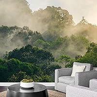 Vista 31 de SIGNWIN Mural de pared Bosque autoadhesivo extraíble para decoración de pared de dormitorio sala de estar, 66 x 96 pulgadas