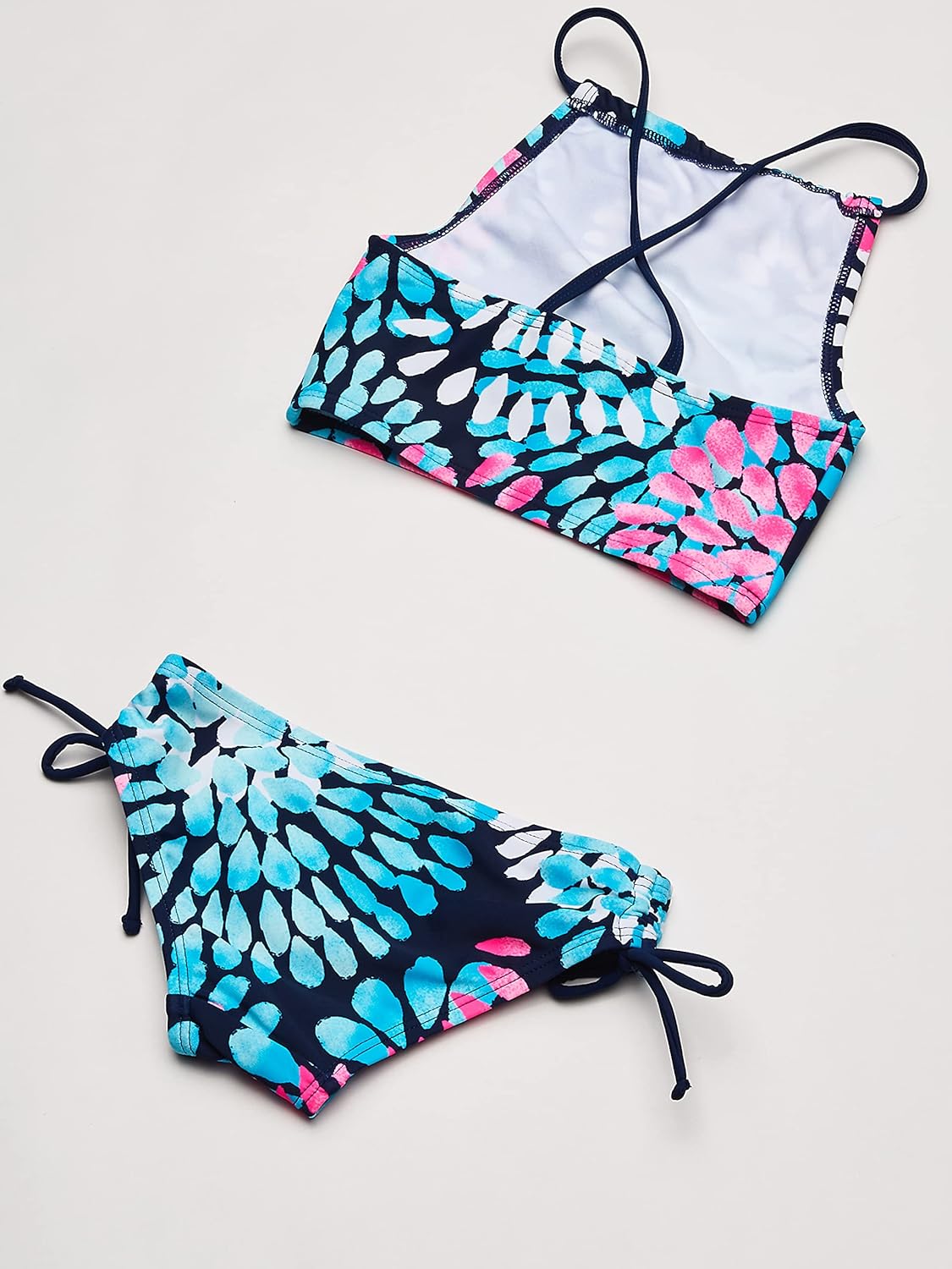 Kanu Surf Girls Daisy UPF 50 Beach Sport Halter Tankini 2-Piece Swimsuit - Image 5