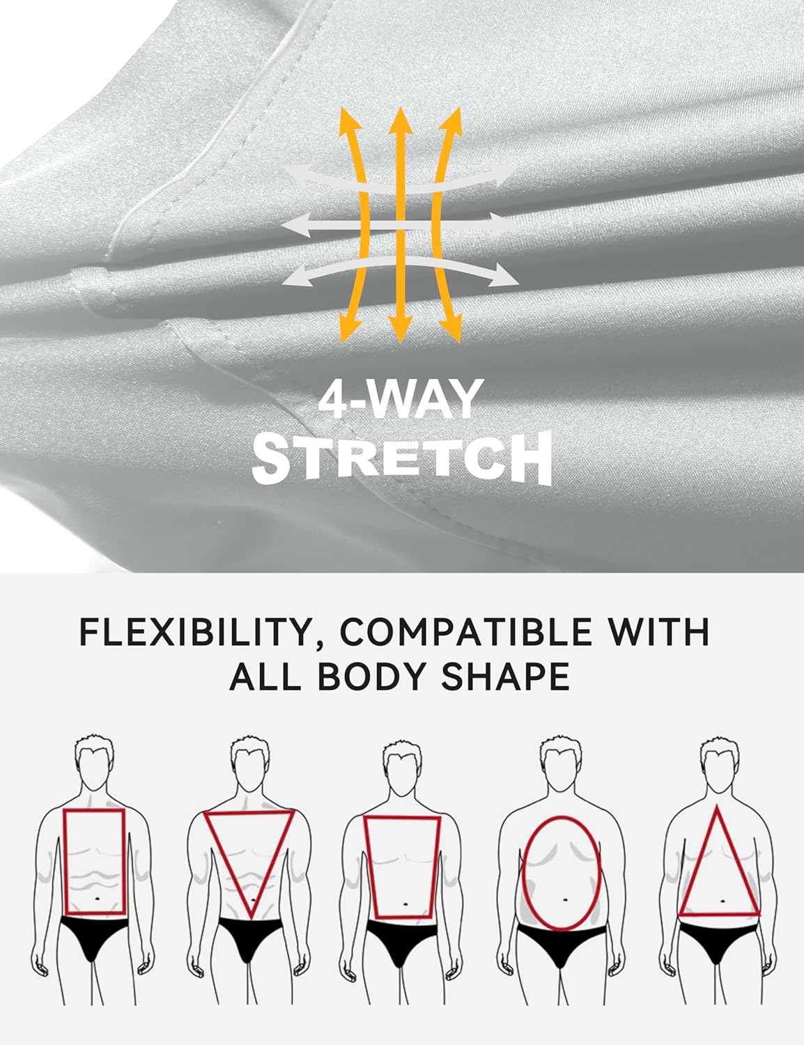 Little Donkey Andy Men's Lightweight Softshell Vest, Windproof Sleeveless Jacket for Running, Hiking, Cycling, Golf