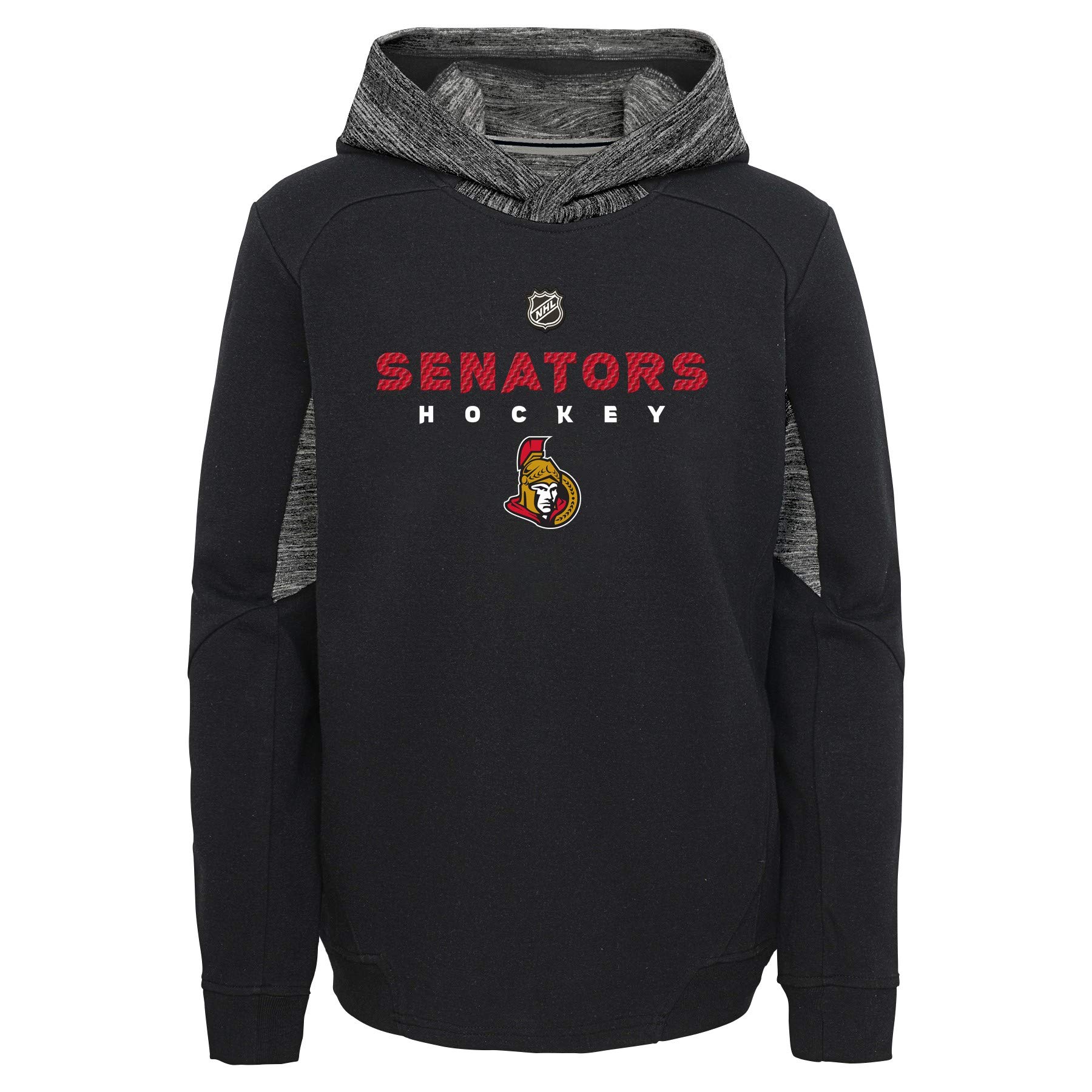 Outerstuff NHL Big Boys Youth (8-20) Hyper Physical Hoodie, Ottawa Senators Medium (10-12)