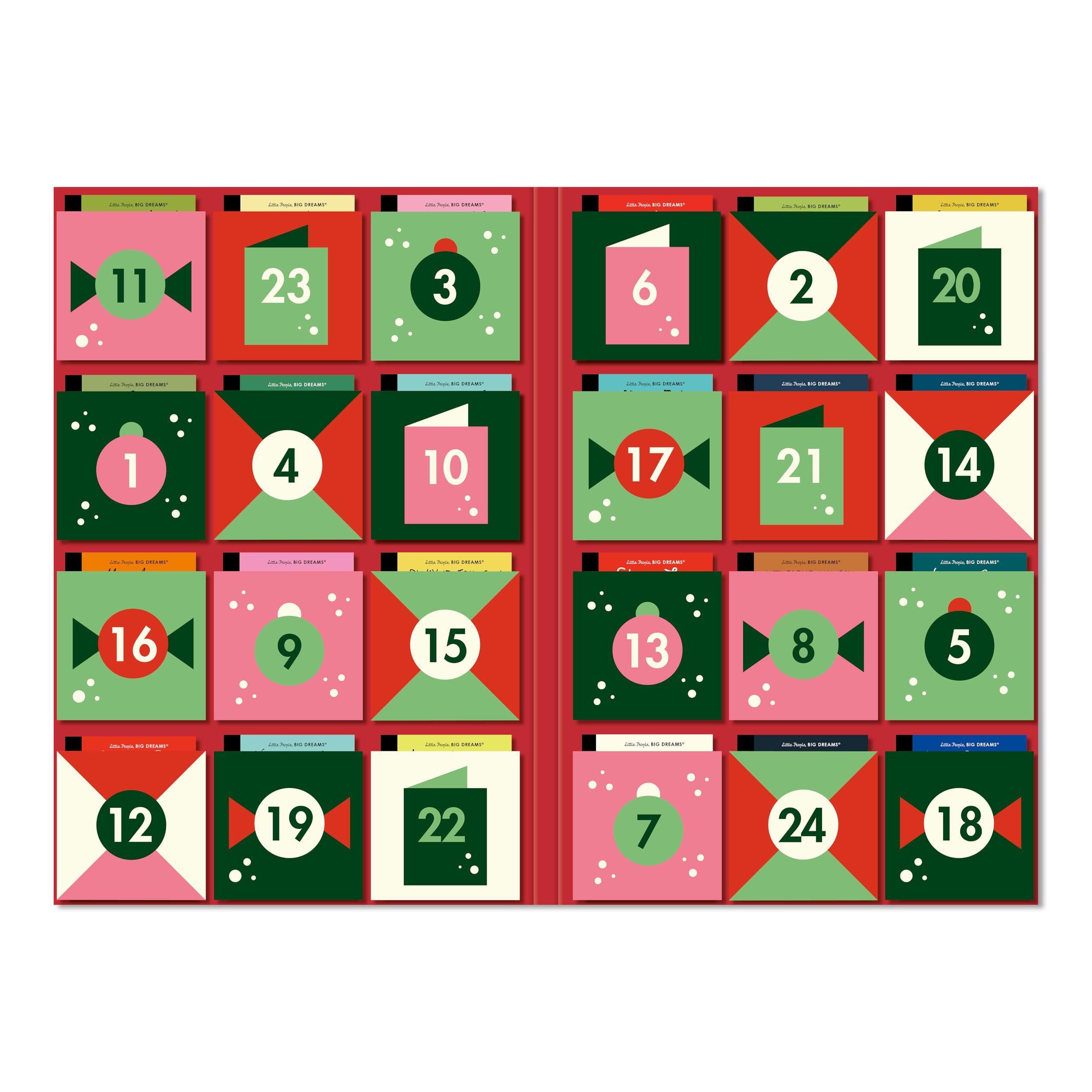 Little People, BIG DREAMS: Advent Calendar Book Collection: 2025 Edition