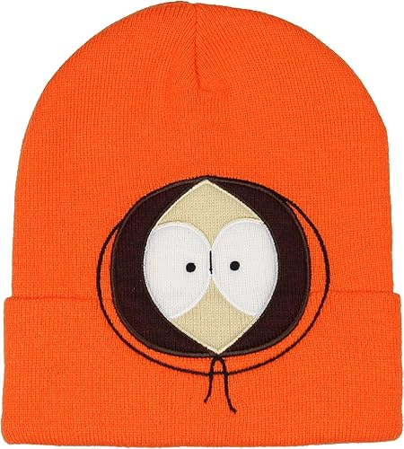 Bioworld South Park - Gorro de punto con cara grande, 4 estilos disponibles, Cartman, Towelie, Kenny y Stan
