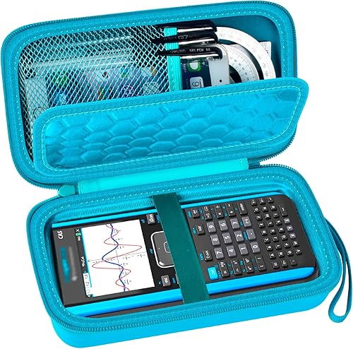 Funda compatible con Texas Instruments TI-Nspire CX IITI Nspire CXTI-NSPIRE CX-II T CASHP Prime Color Calculadora, soporte de almacenamiento para