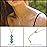 SmileBelle Jade Necklace for Women, Dainty Crystal Necklace With Jade Beads, Green Necklace Crystal Pendant Necklace as Birthday Gifts Ideas for Girls, Jewelry as Women Gifts as Thanksgiving Day Gifts