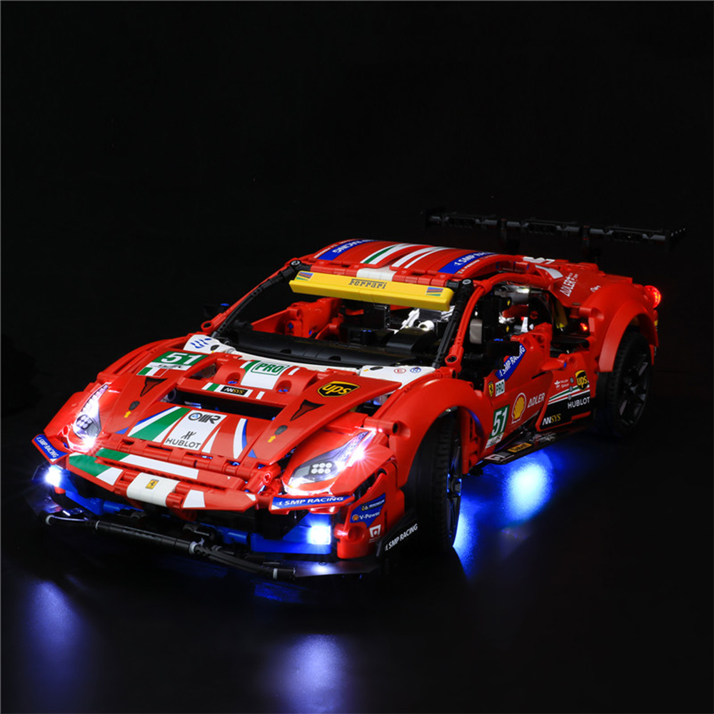 Amazon.com: GEAMENT LED Light Kit Compatible with Lego Ferrari 488