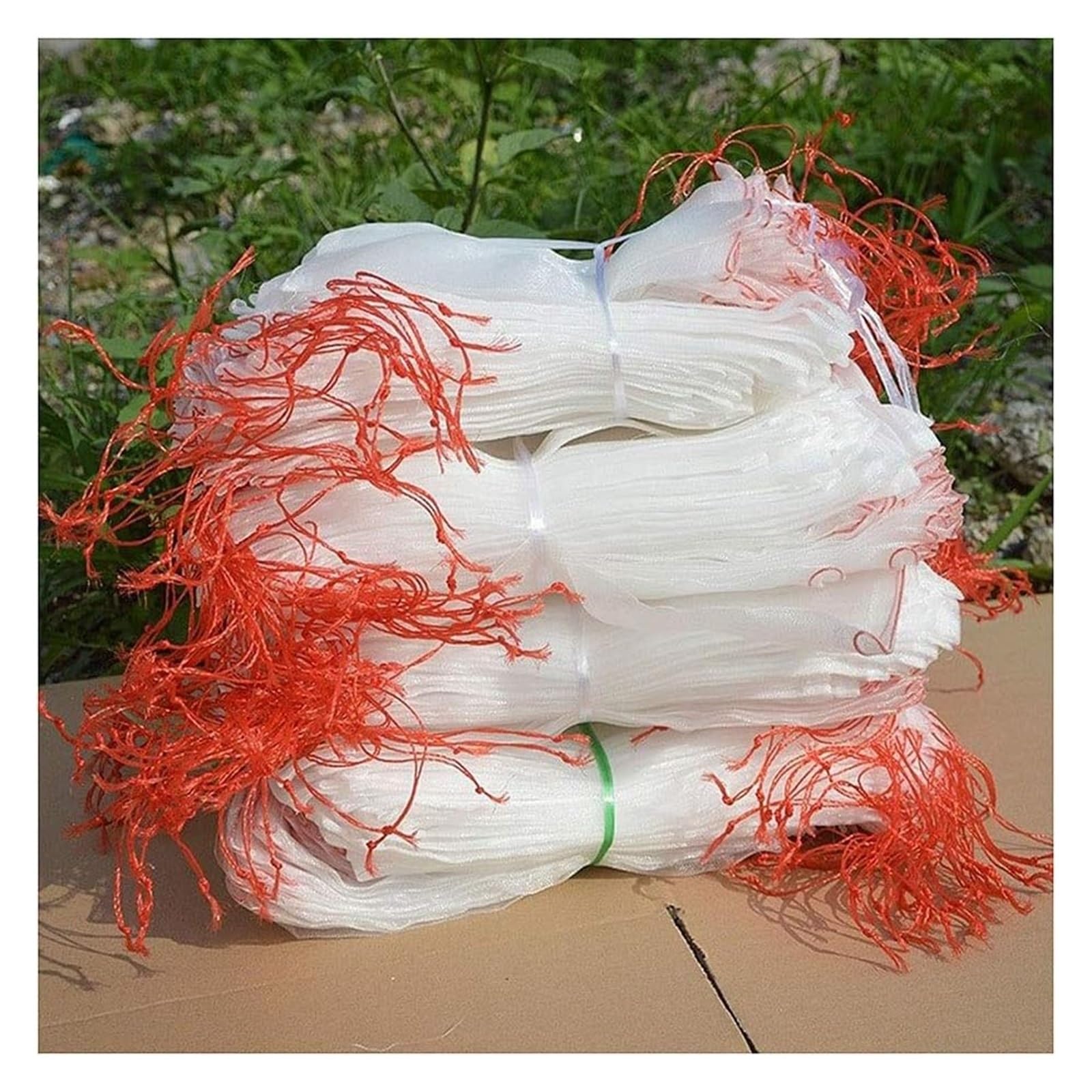 Fruit netting Garden Plant Net Bags Fruit Protection 100pcs Reusable Drawstring Mesh Bag For Agriculture(20cmx10cm)