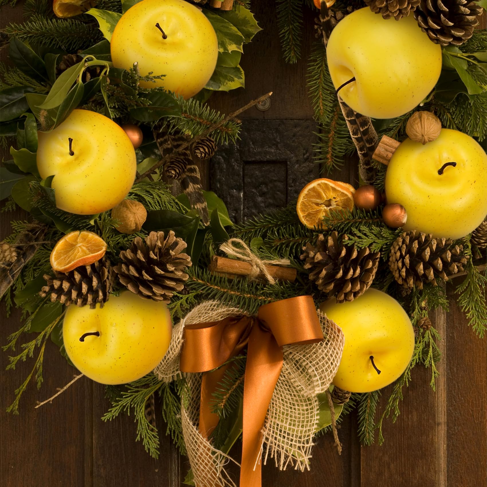 6 Mele Artificiali In Schiuma - Decorazione Realistica Per Casa, Cucina, Display - 8x8x7cm - Foto 5