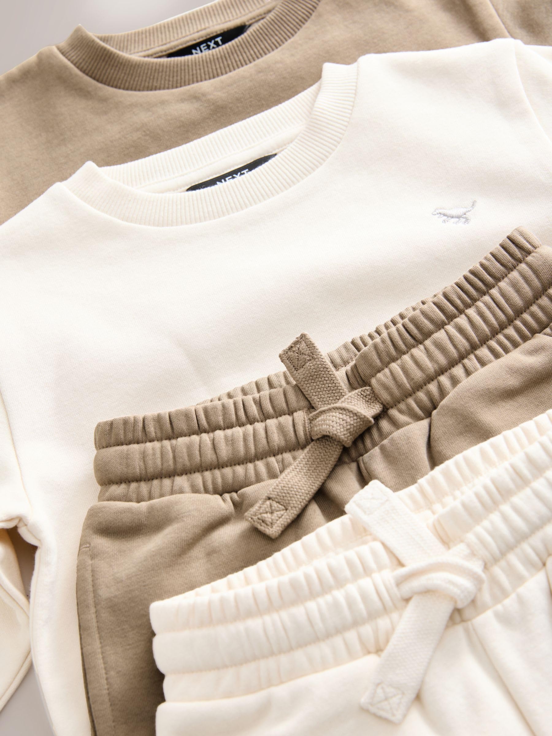 NEXT Niños Pack de 2 Conjuntos de Sudadera y Pantalones de Chándal
