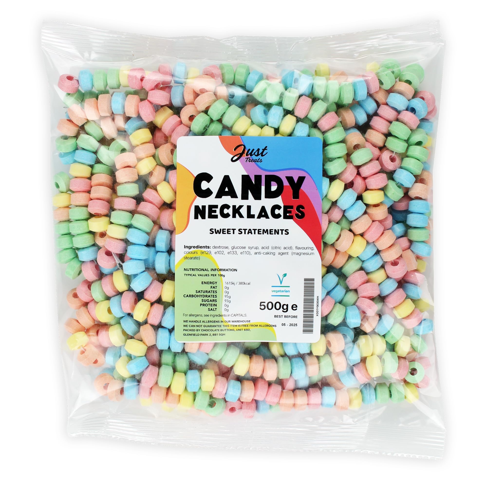 Candy Necklaces (500g Share Bag)