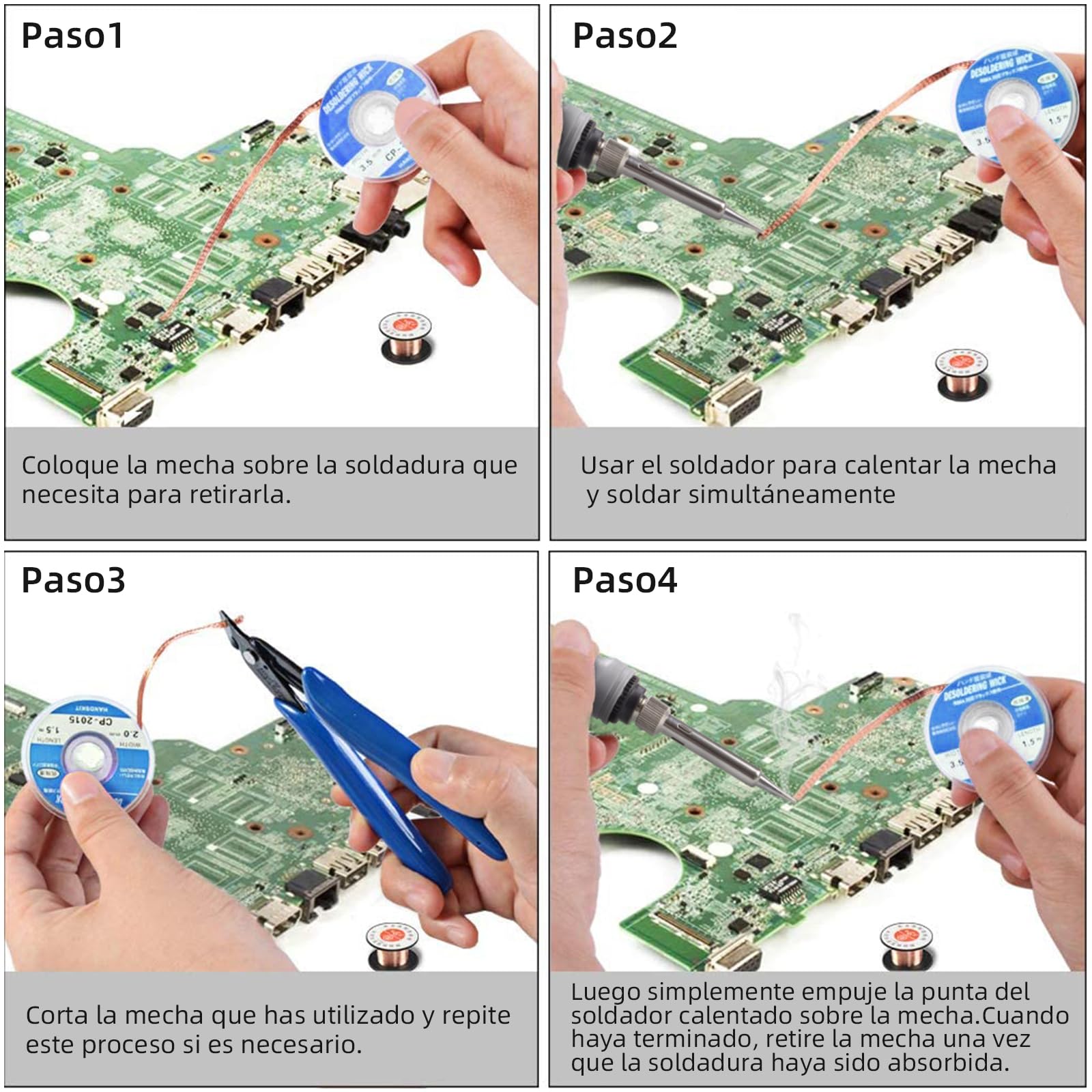 HANDSKIT Soldador de estaño Kit 20 en 1 Soldador Profesional,Soldadores de Estaño con Temperatura ajustable 90W Bomba de Desoldar,Pinzas,Cortador de Pelacables para Varios Usos y Reparaciones