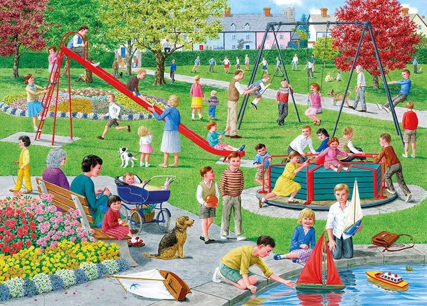 Playground by Sarah Adams 2000 Piece Puzzle