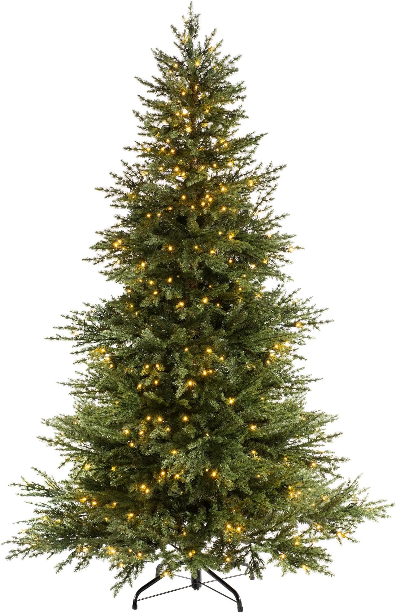 WeRChristmas Prelit Traditional Fir MultiFunction Christmas Tree, 450