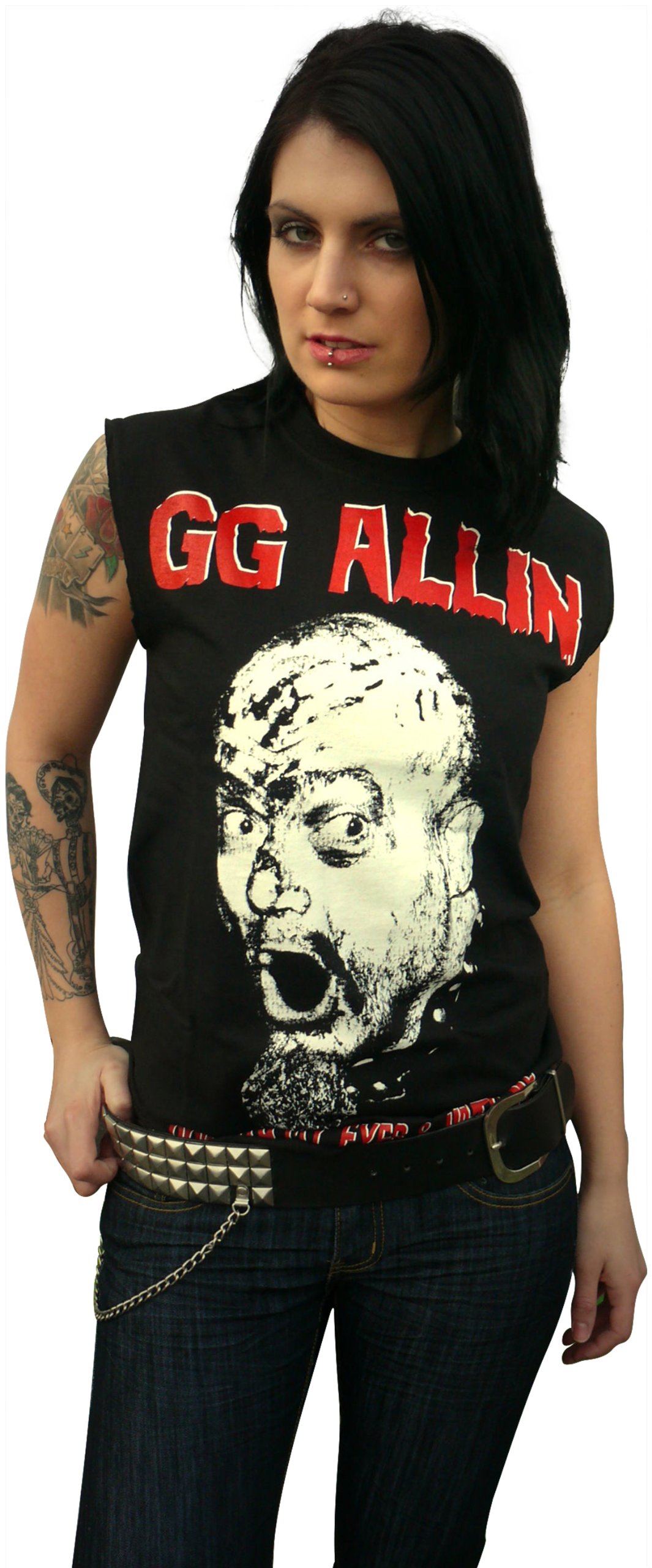 value-merch Allin, G.G. Look Into My Eyes and Hate Me T-Shirt