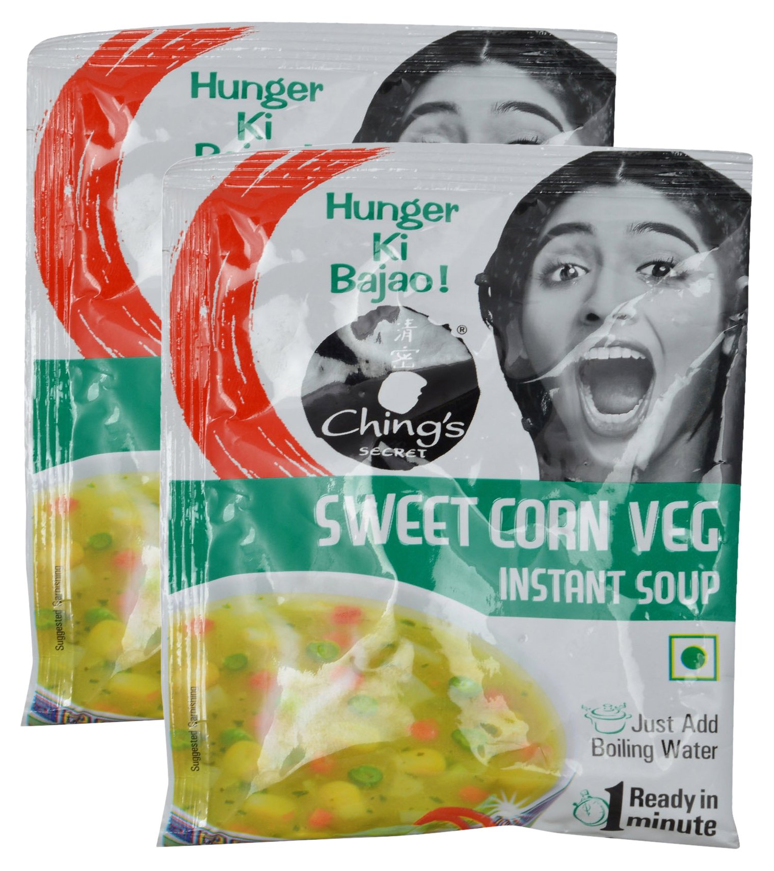 Big Bazaar Combo - Ching's Secret Soup Powder Sweet Corn Veg, 30g (Buy 1 Get 1, 2 Pieces) Promo Pack