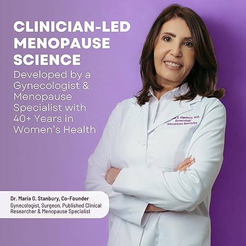 Miniatura 6 de Sueño y relajación 60 cápsulas, suministro de 1 mes Apoyo de la menopausia para descanso, calma, alivio del estrés y vitalidad matutina