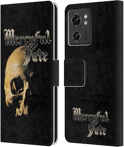 Miniatura 7 de Head Case Designs Officially Licensed Mercyful Fate Melissa Black Metal Leather Book Wallet Case Cover Compatible with Motorola Moto Edge 40