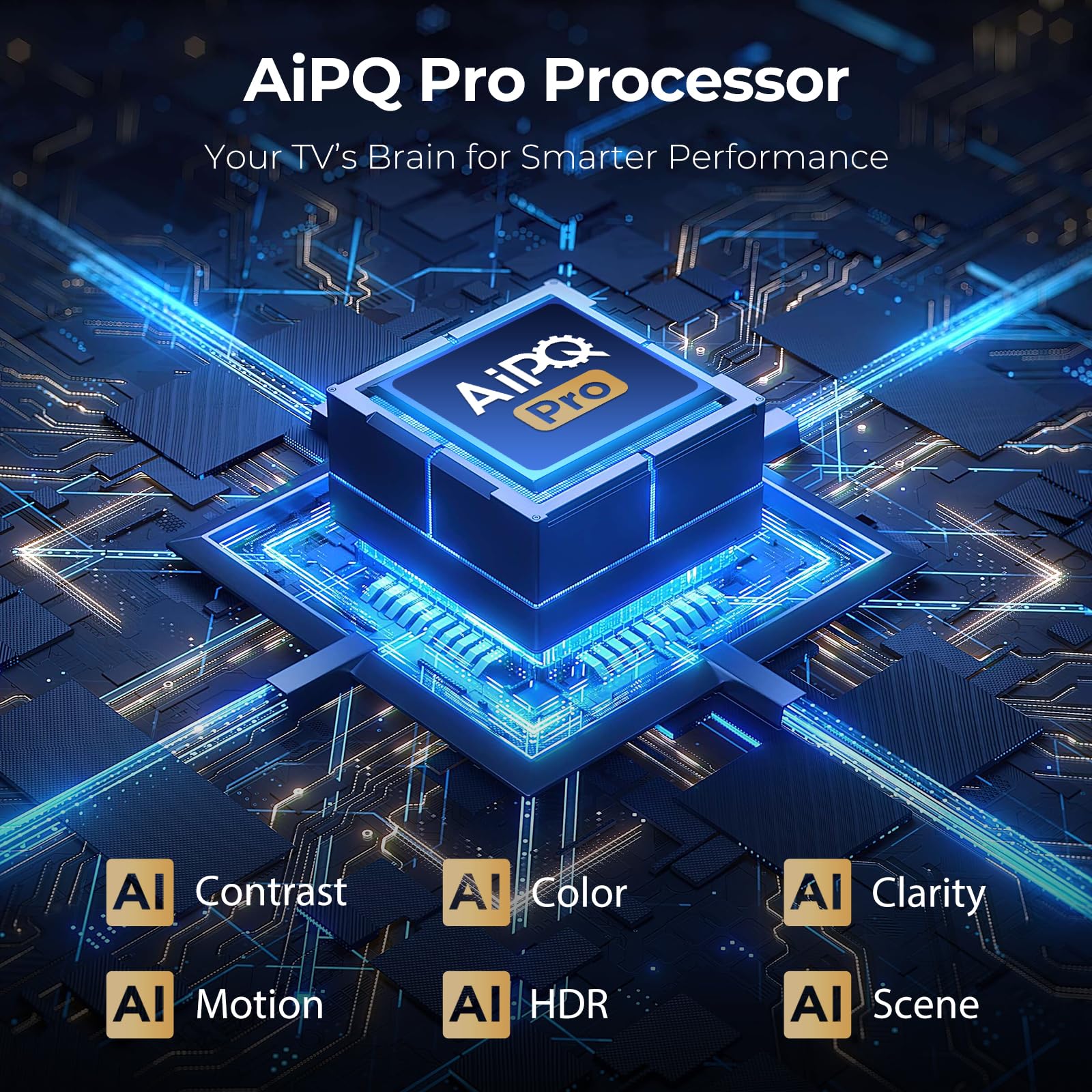 iFFALCON 75-Inch Class U85 Series QD-Mini LED 4K UHD Google Smart TV - QLED, HDR 1000 nits, 7000:1 Contrast, 144Hz Game Mode Pro, 288Hz DLG, Dolby Vision IQ, Dolby Atmos, Slim Unibody (75U85, 2025)