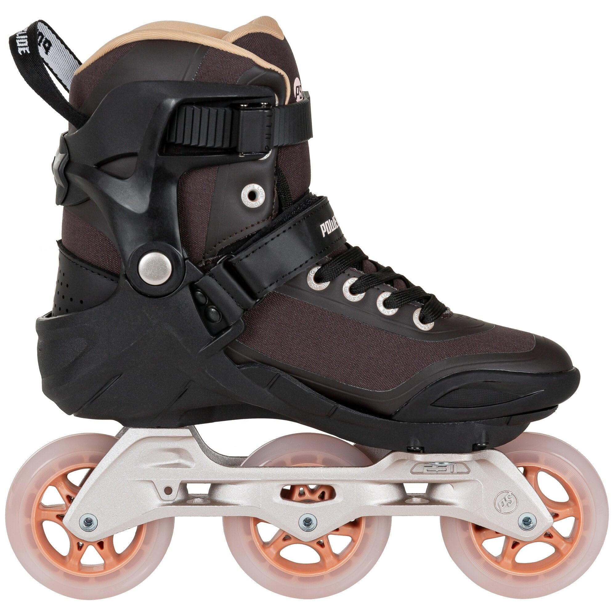 Powerslide Inline Skate Phuzion Radon Bronze 90, für Fitness, für Damen und Herren