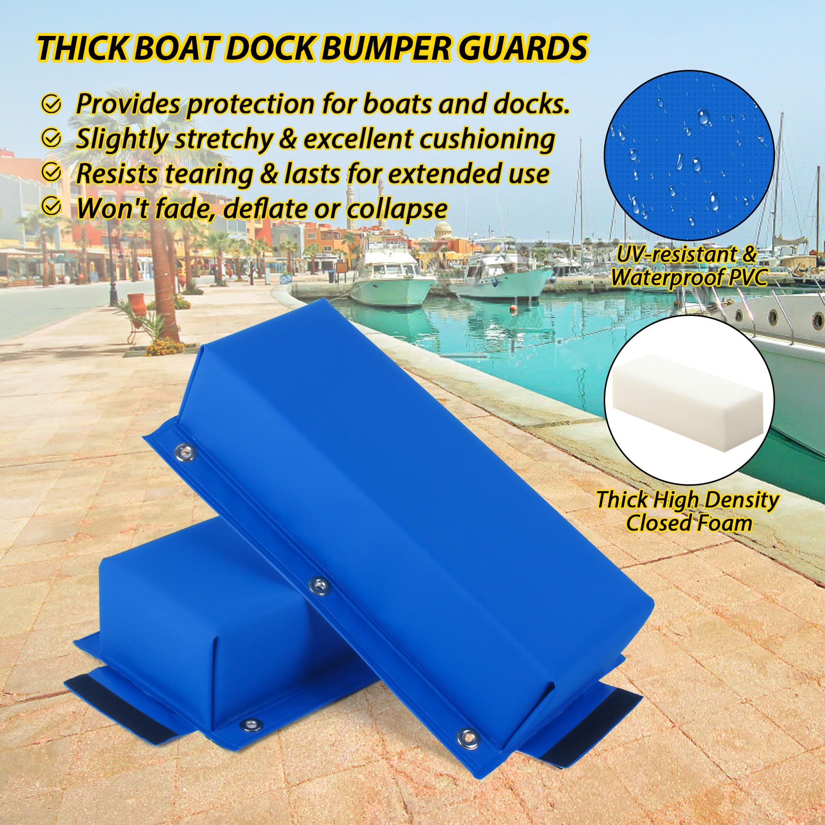 Boat Bumper Boat Dock Bumper Guards With Screws Dock S For Dock Edge Or Dock Bumpers - View #11