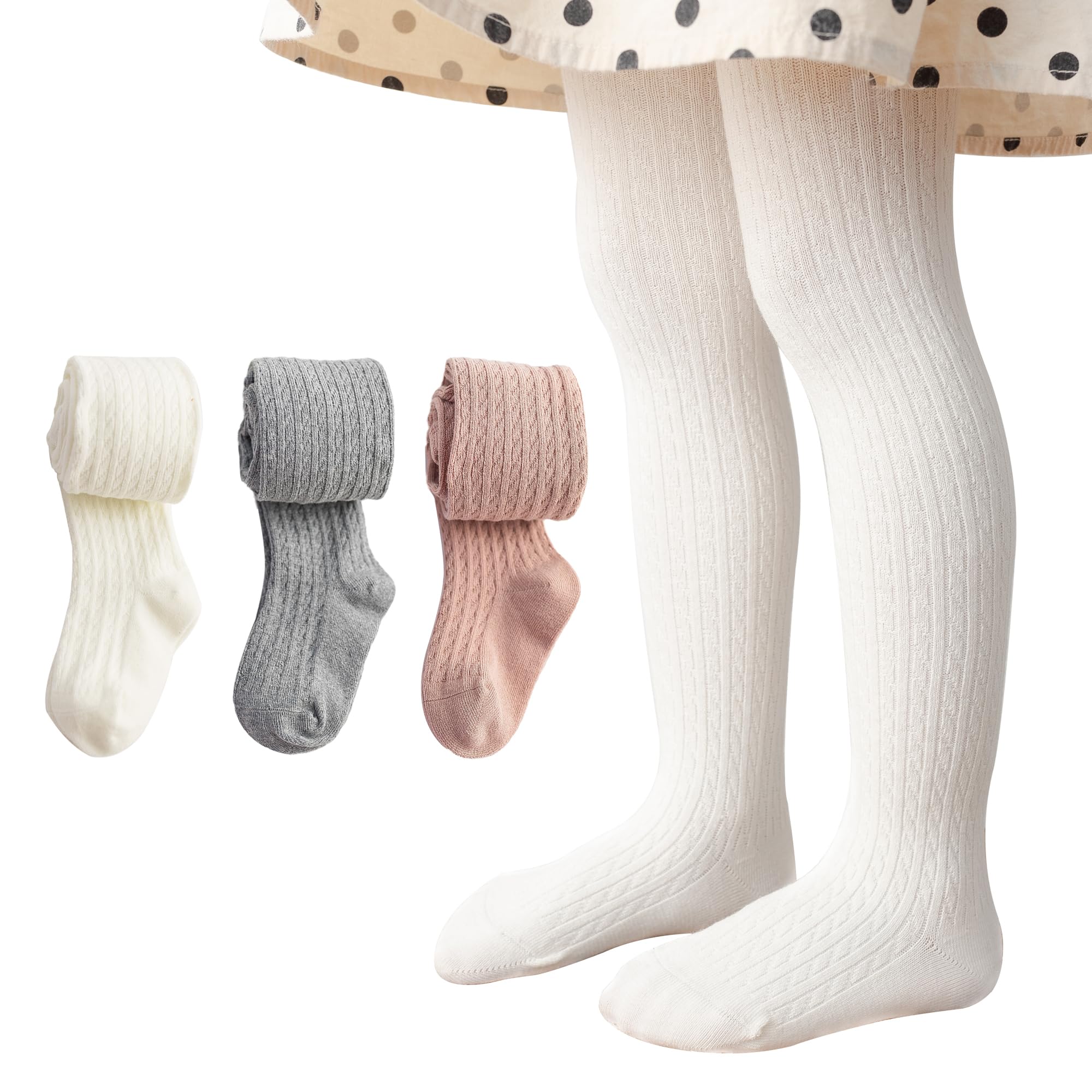 Collant per bambini in maglia a treccia per ragazze leggings calze collant spessi collant invernali per bambini collant Mallas Para Niñas