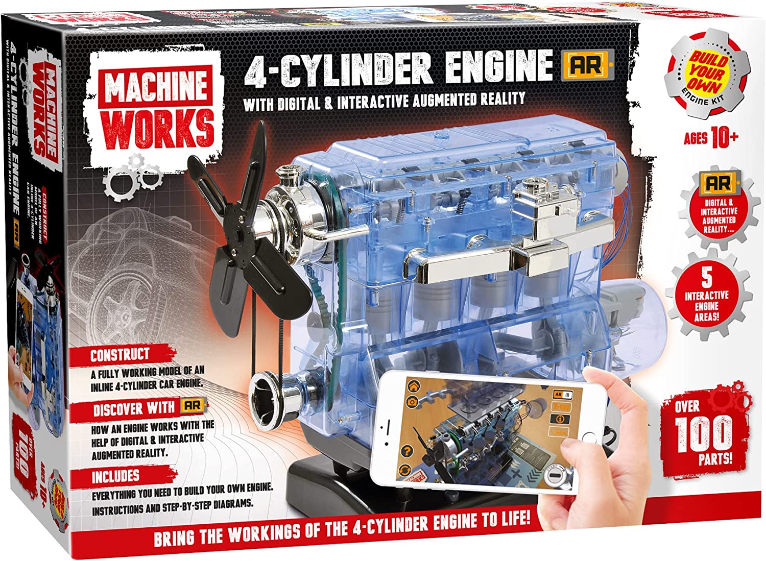 Amazon.com: Machine Works Build Your Own Visible Model Engine Tpys