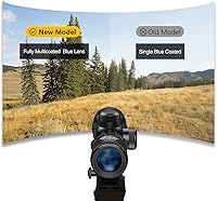 Vista 5 de CVLIFE 3-9x40 Optics R4 Reticle Crosshair Alcance con monturas de alcance