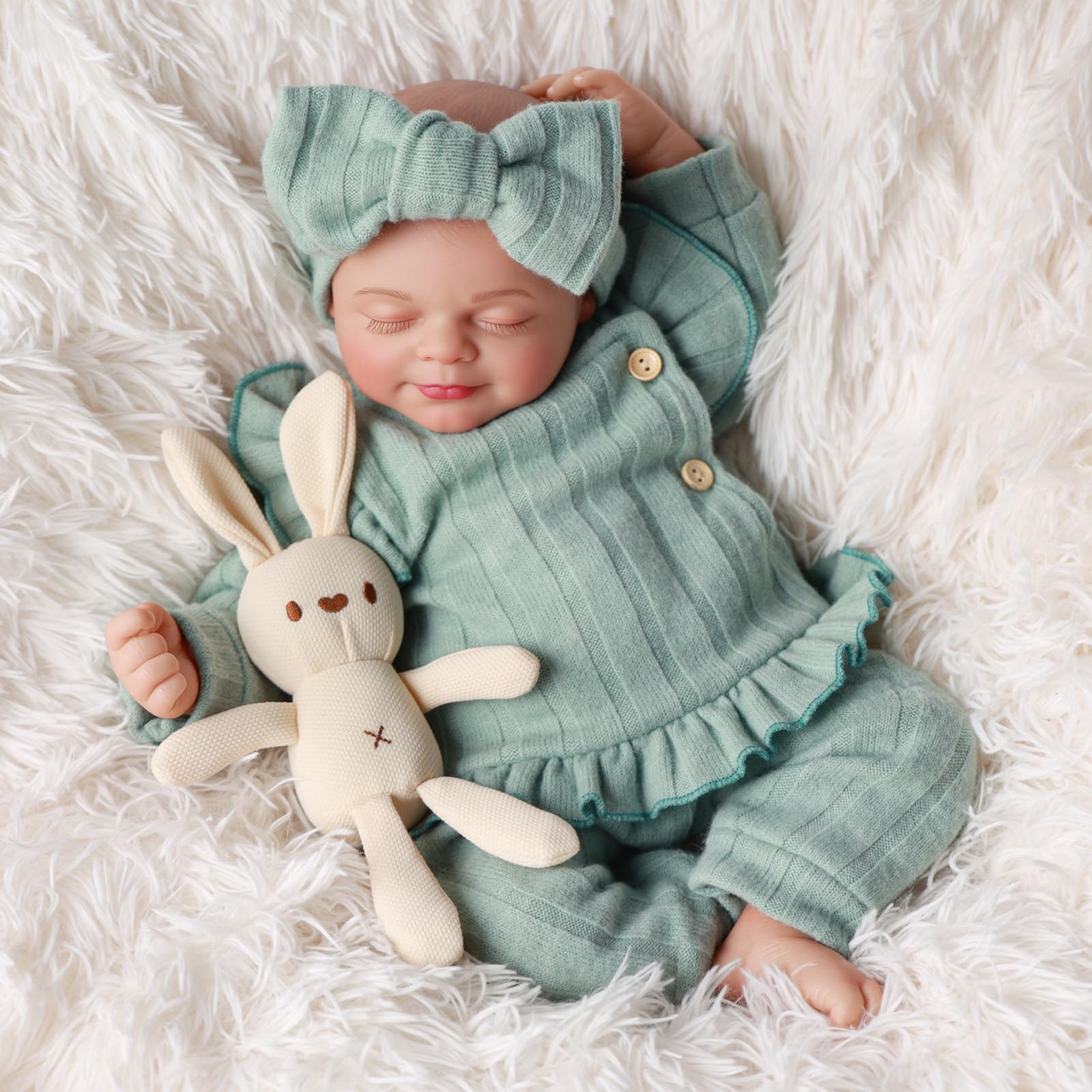 Babeside Original Reborn Baby Skylar17 Técnicas de pintura avanzadas Little Infa