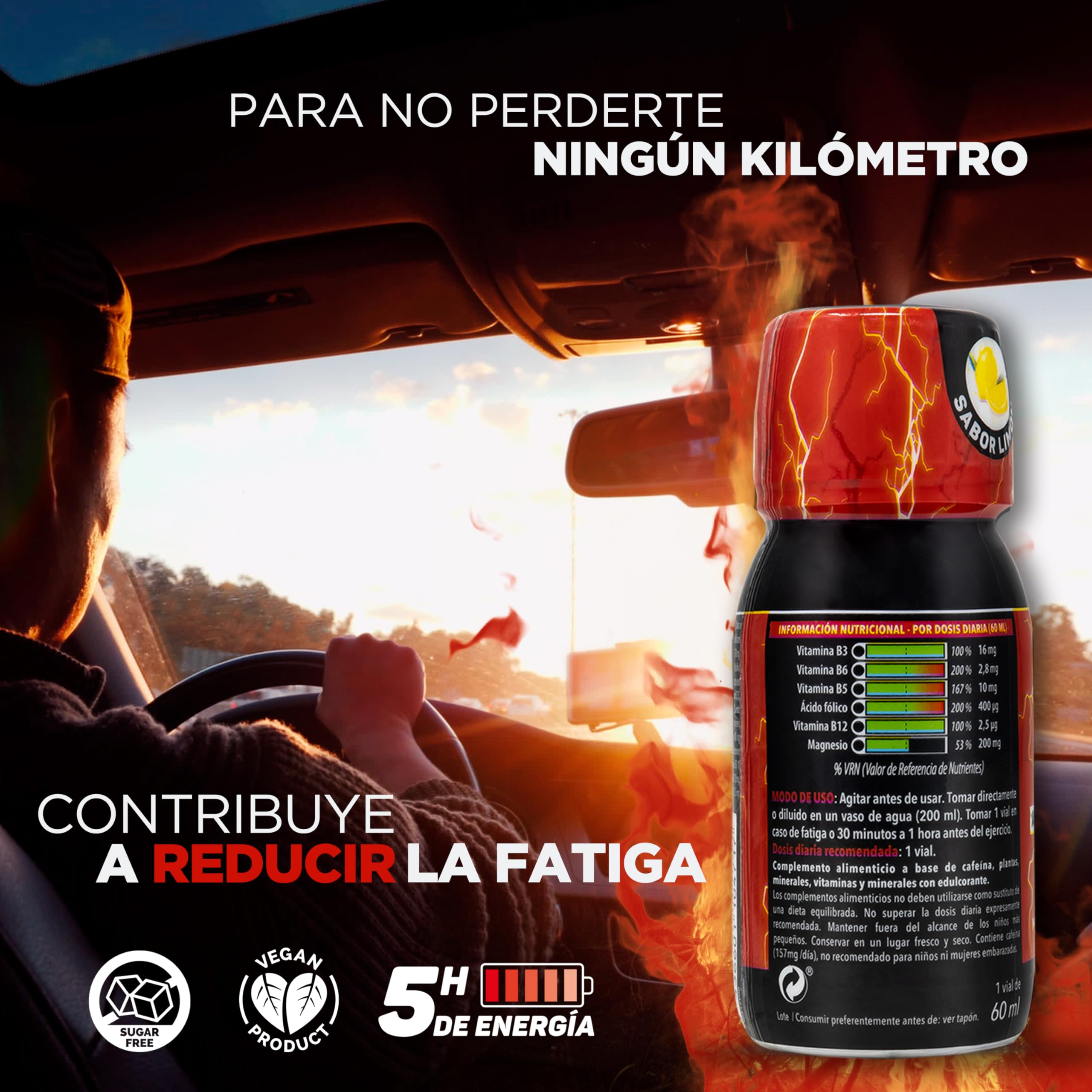 WEB PACK ENERGY SHOT LIMON 60ML 24 UNIDADES DRASANVI
