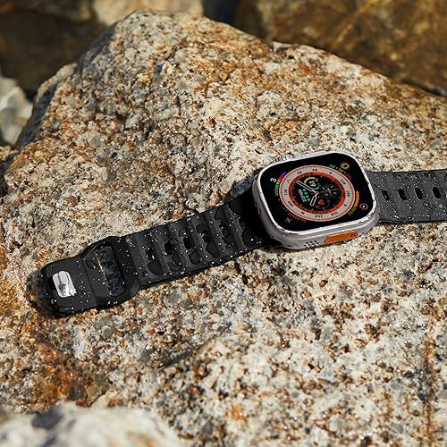 Miniatura 4 de Correas deportivas compatibles con Apple Watch Ultra Band de 1.929 in, 1.772 in, 1.732 in, 1.654 in, para hombres, correas de silicona suave, correa