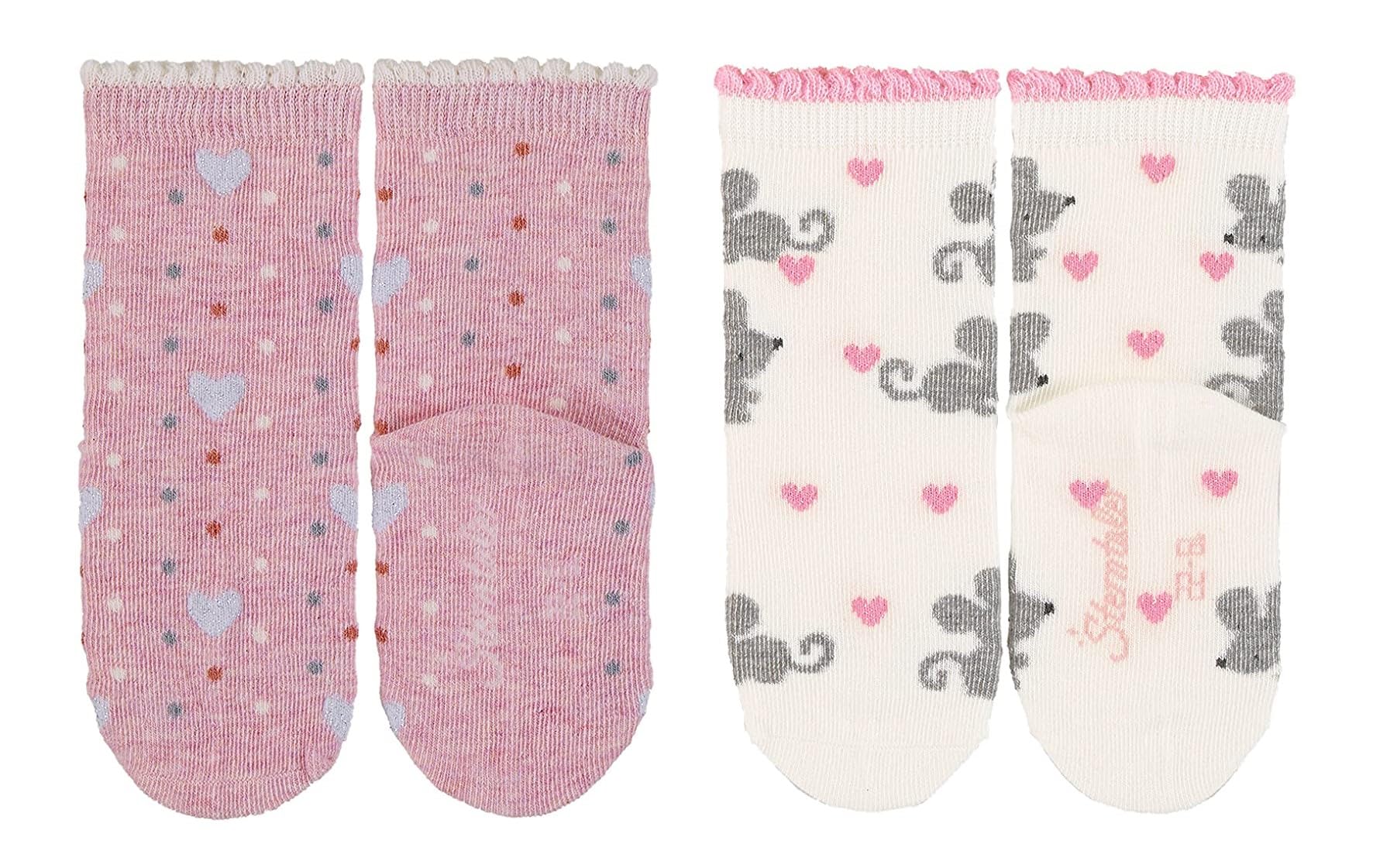 Sterntaler Skarpety Dziewczynki Söckchen 3er-pack Katze