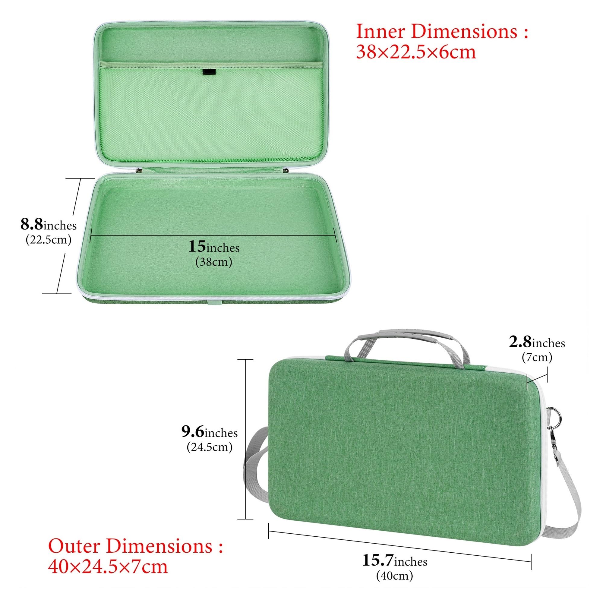 Borsa per Tastiera Custodia rigida da viaggio for controller tastiera MIDI professionale for USB, borsa for il trasporto