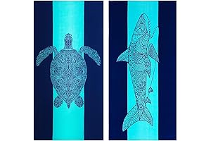 2 Packs Oversized Beach Towel Set XL Extra Large Big Soft Clearance...