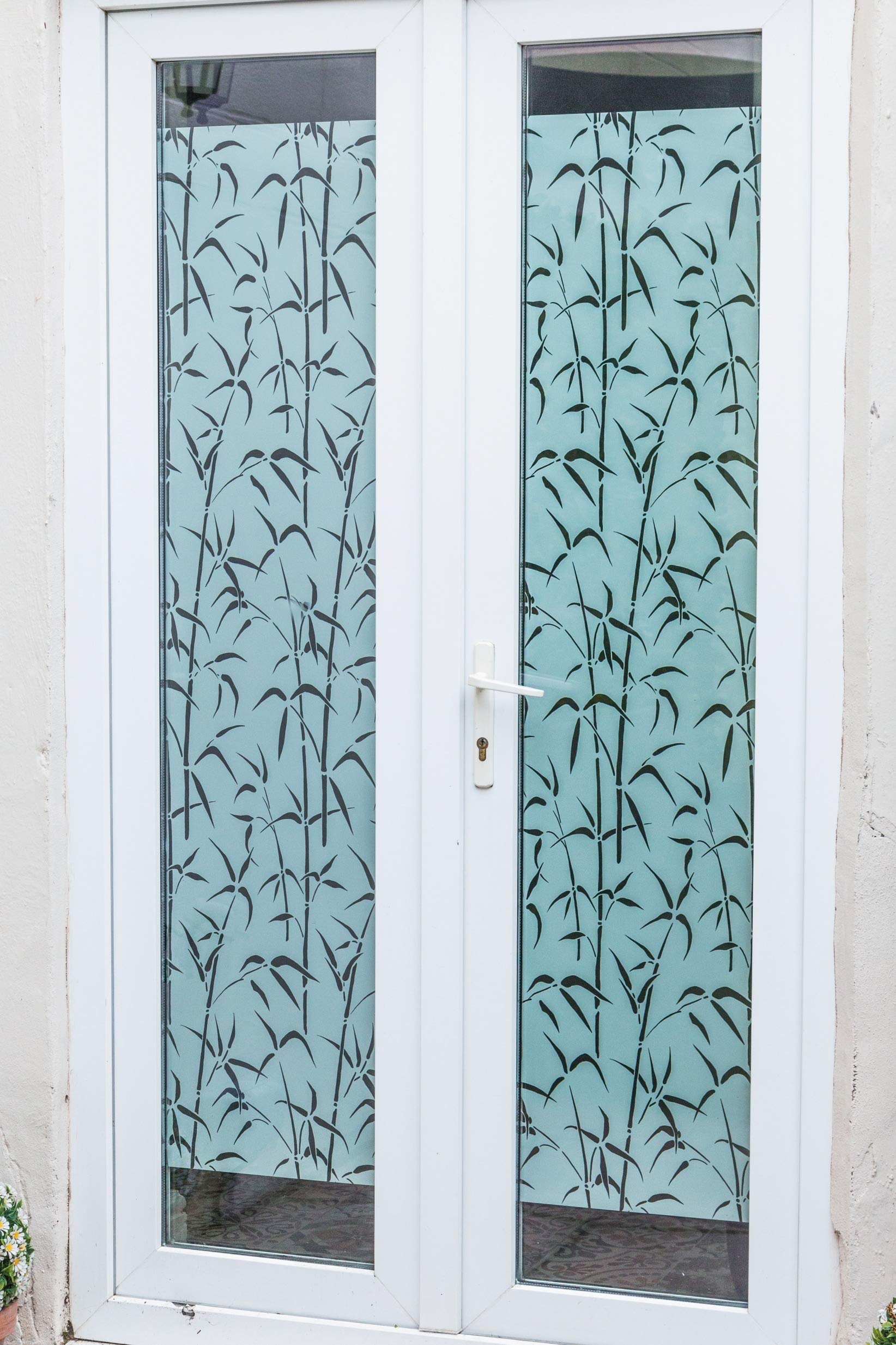 D-c-fix Nouveau Swirl Privacy Window Film - 17x59 Inch Static Cling Glass Cover