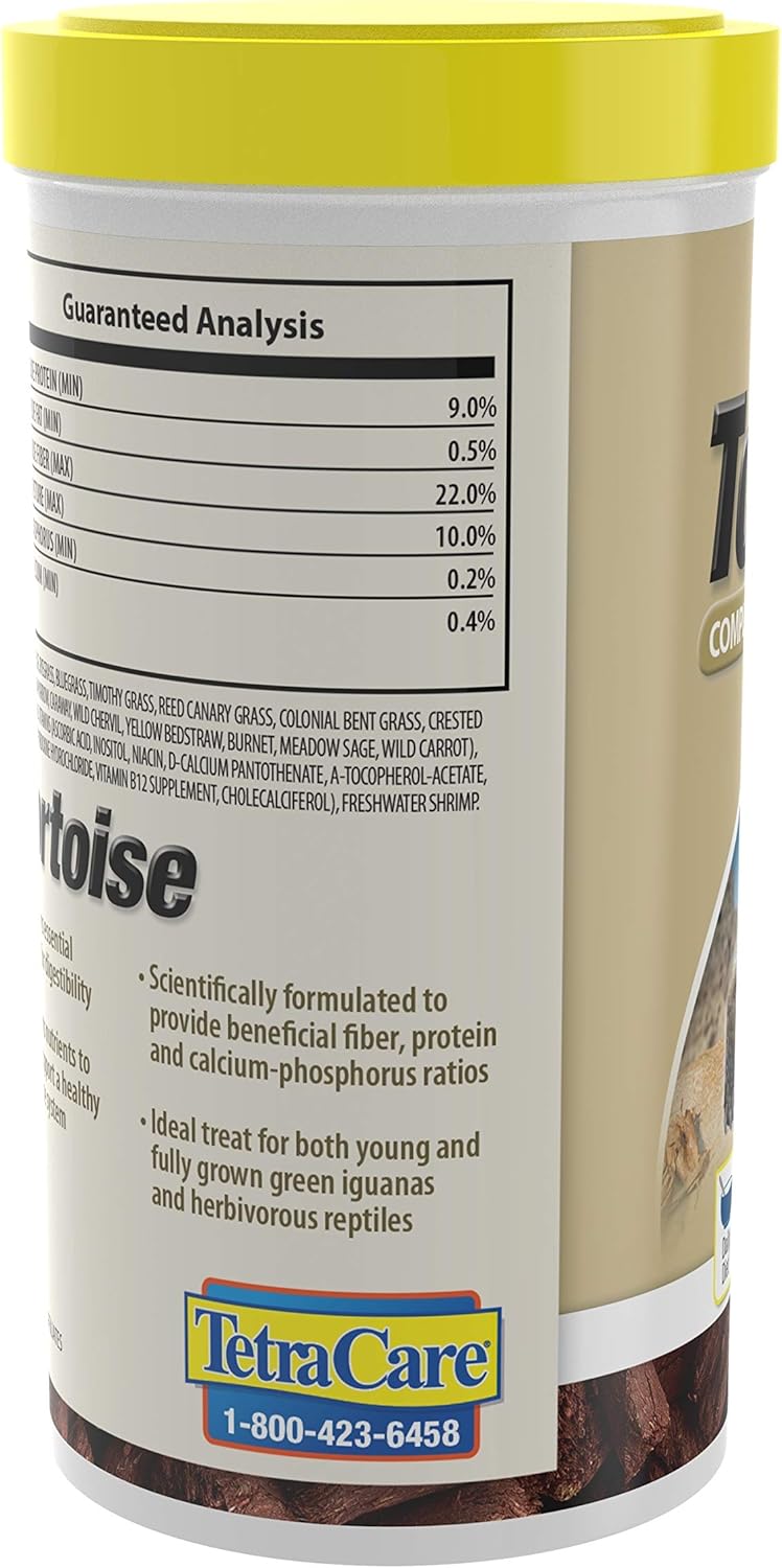 Tetra Complete Food for All Tortoises (1 Case of 24 Individual containers) (AQ-78401-1)