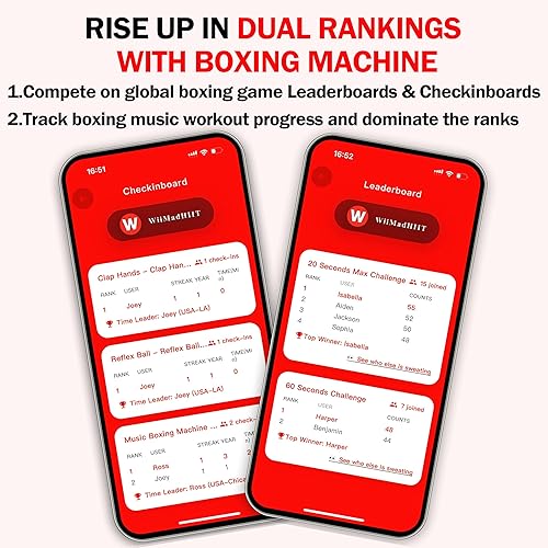 Miniatura 6 de Máquina de boxeo musical 2025 para niños y adultos - Máquina de perforación de música Bluetooth juguete montado en la pared con guantes, 11 modos, 9