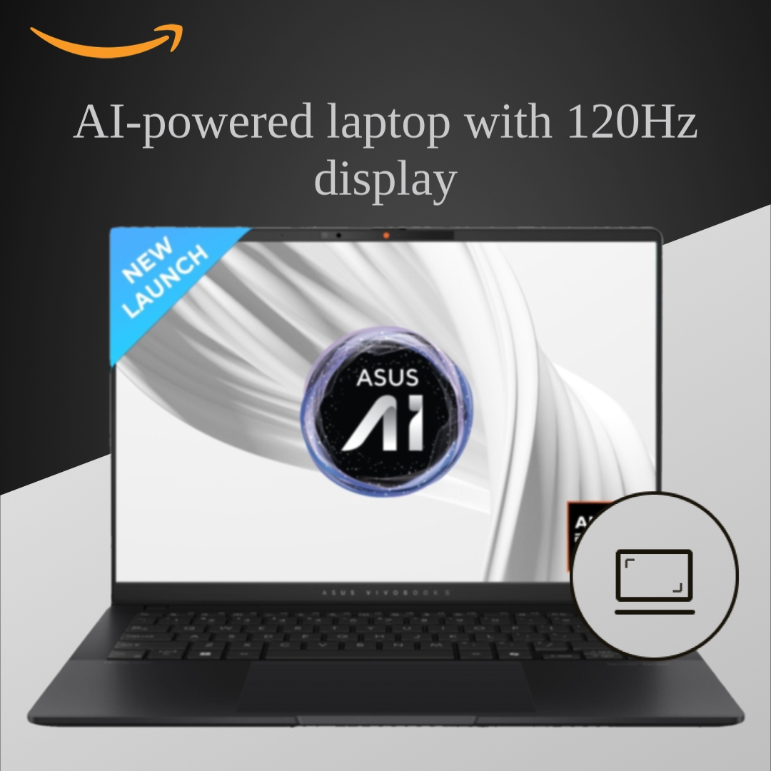 ASUS Vivobook S14, AMD Ryzen AI 9 HX 370,Copilot+ AI PC(AMD Radeon