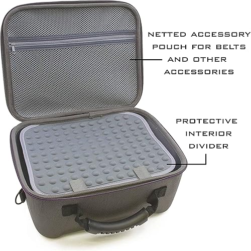 Miniatura 8 de CASEMATIX Funda de viaje compatible con Meeting Owl Standard, Pro, 2 o 3 y Owl Camera 360 Accesorios para sala de videoconferencias, Gris,