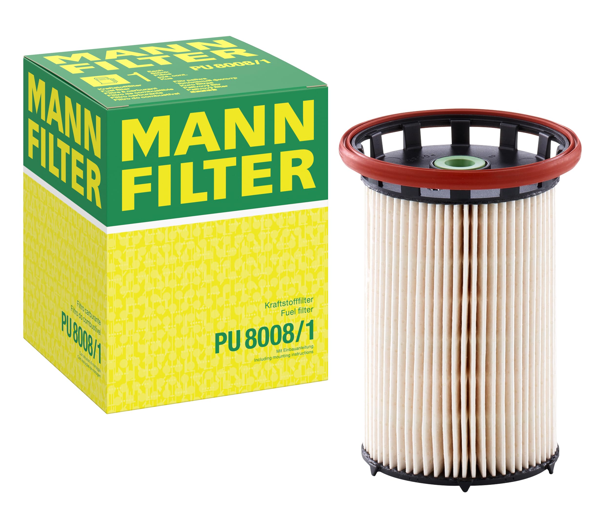 FUEL FILTER PU 8008/1 FOR VW CC/PASSAT/SEDAN/GRANDE SHARAN/VAN TIGUAN/TIGUAN
