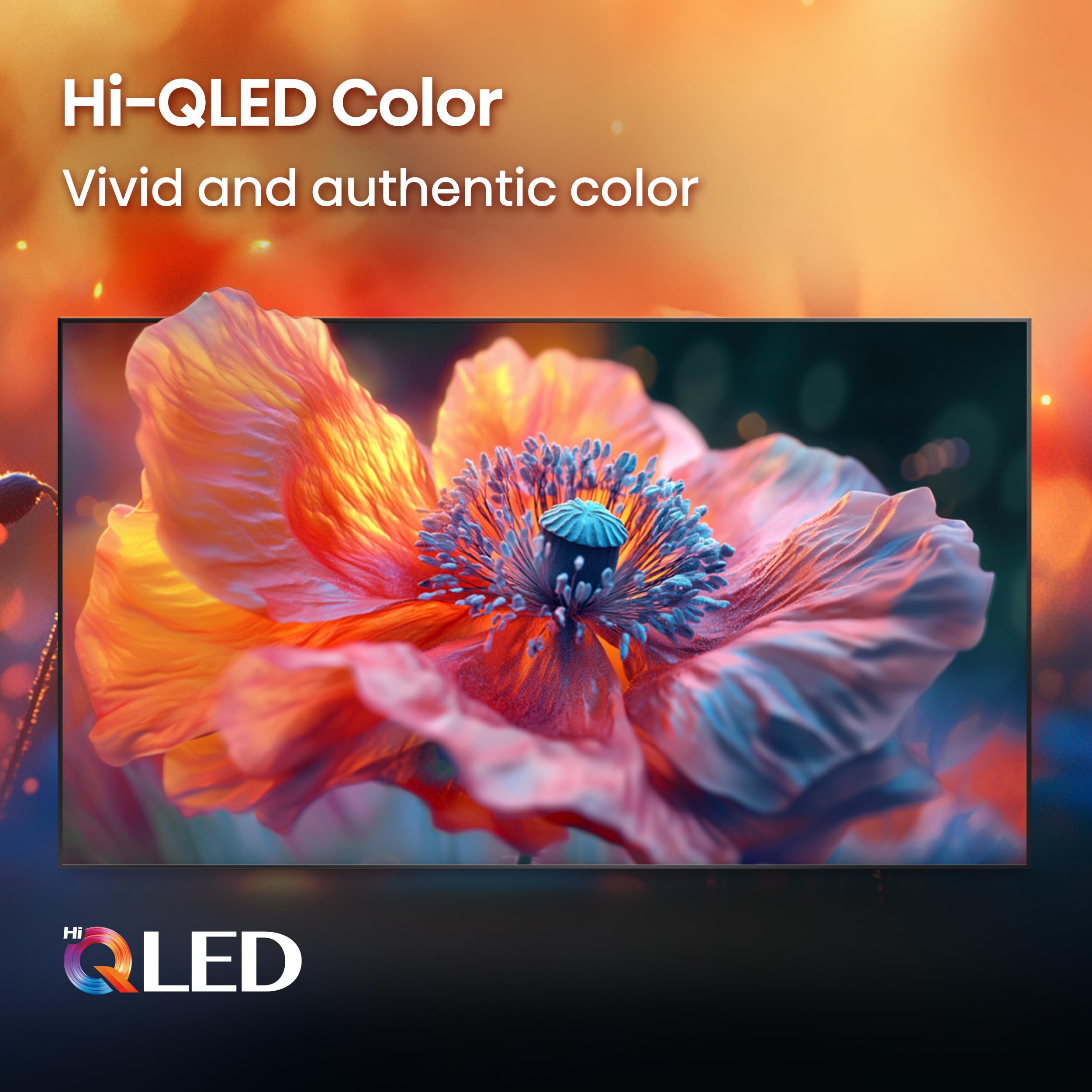 Hisense 40-Inch Class QD4 Series QLED FHD Smart Fire TV (40QD4QF, 2025 Model) - Quantum Dot Color, DTS Virtual: X, Alexa Built in, Slim Bezel Design