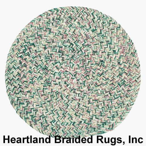 Colonial 15" Braided Chair Pads with Ties (Set of 4