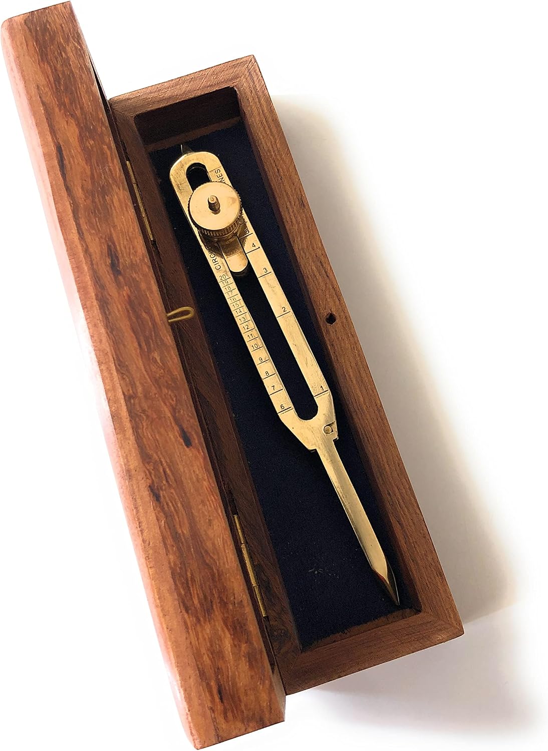 Proportional Divider Marine Navigation Compass with Wooden Box