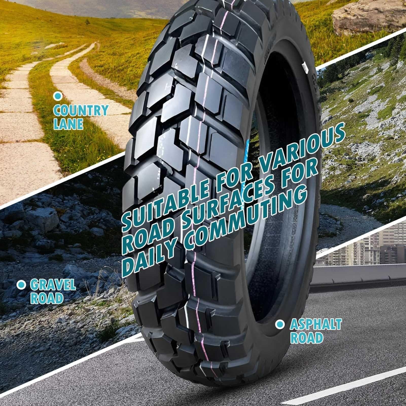 110/90-17 Opona Motocyklowa Terenowa 110/90/17 z Profilem Off-Road dla Felg 17 Cali z 110 90 17 8PR 72J 300kPa Tył Motocykl