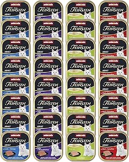 animonda Vom Feinsten Adult Fish & Meat Variety (32 x 100 g), Wet Food for Adult Cats, Cat Food without Grains and Sugar, Fine Piece Pies product image