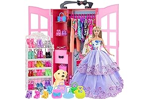 Ecore Fun Fashion Royalty Barbie Doll Clothes Wardrobe