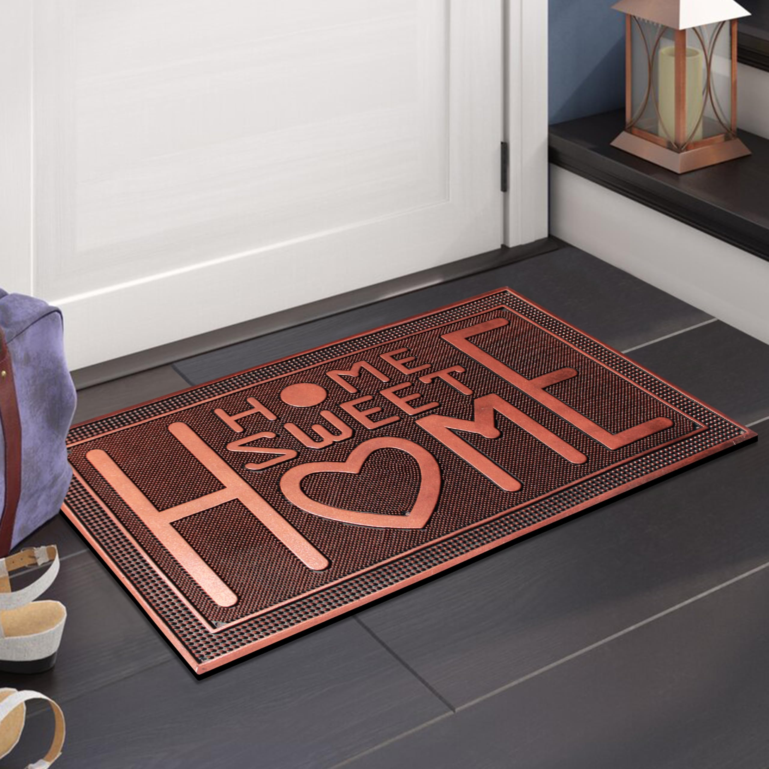 Amazon.com : A1 Home Collections A1HC Rubber Welcome Doormat for
