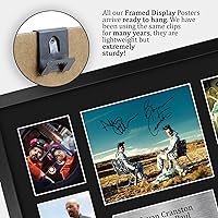 Vista 5 de HWC Trading Bryan Cranston & Aaron Paul Breaking Bad Walter White & Jesse Pinkman 16 x 12 pulgadas (A3) - Regalos impresos con autógrafo